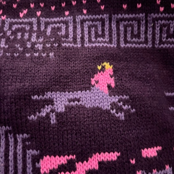 Sentry Centaur Sweater Size Medium Acrylic Mythical Astrology Whimsical - Picture 4 of 10